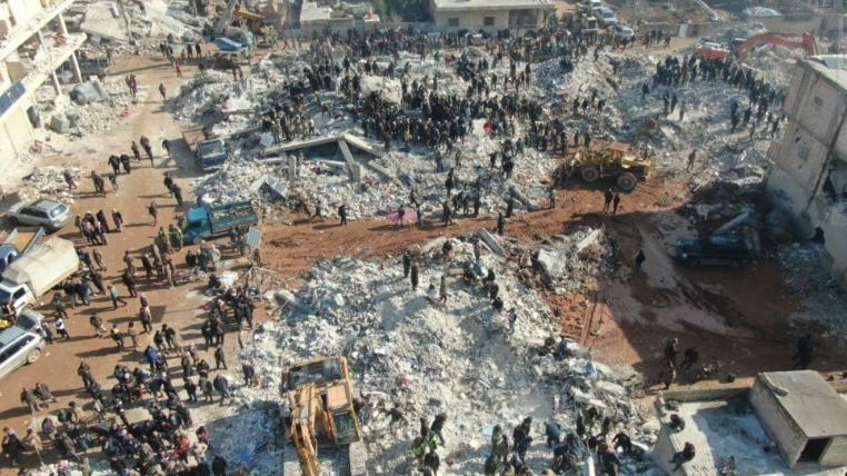 Aerial shot of Jindayris