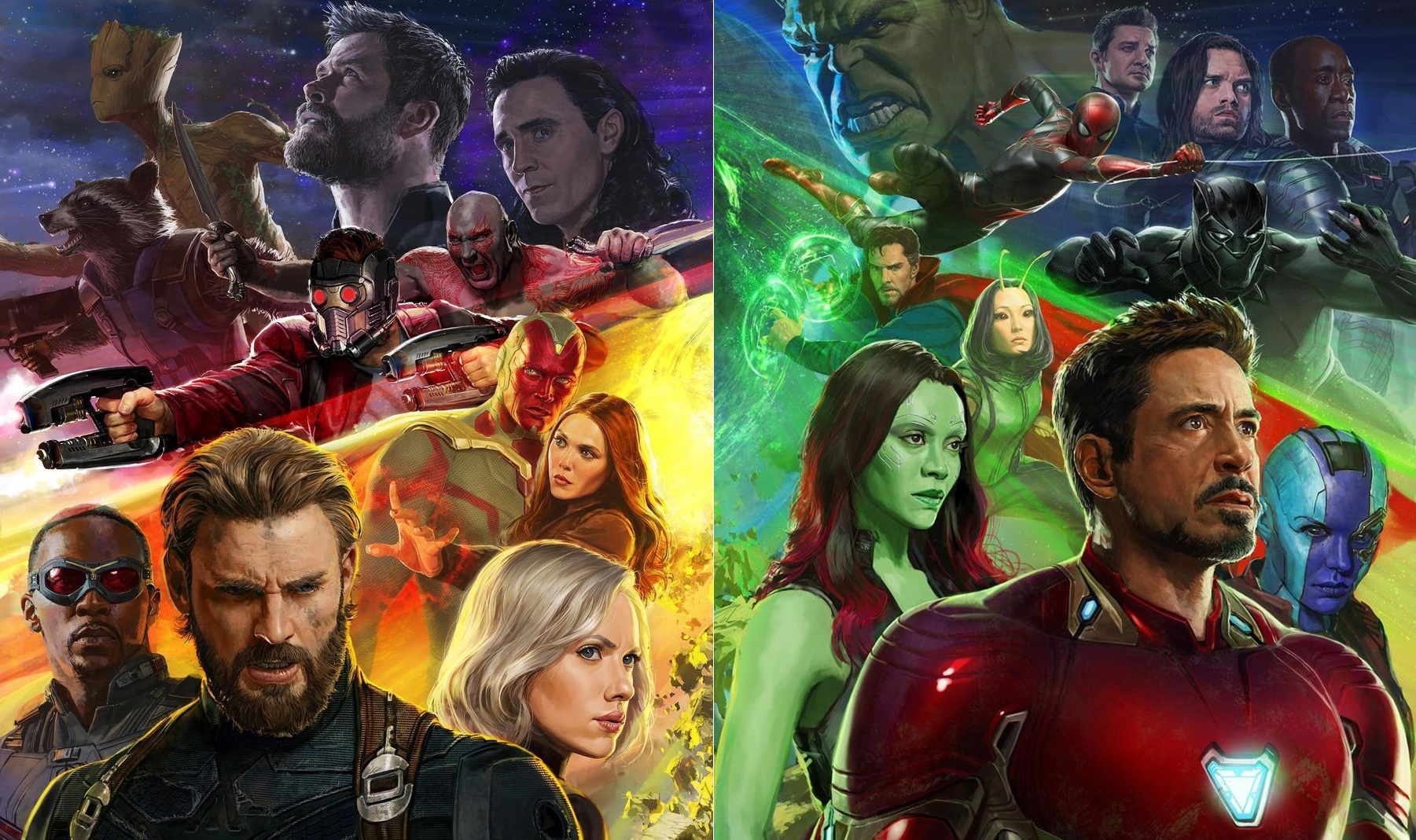 เยอะจนลายตา! 28 ตัวละคร จาก Avengers: Infinity War บนโปสเตอร์เวอร์ชั่น Comic Con