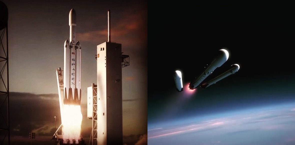 มาเเล้ว! “อีลอน มัสก์” เผยเเอนิเมชั่นเเรกจรวด “Falcon Heavy” ใช้ส่งอาหารสู่สถานีอวกาศ