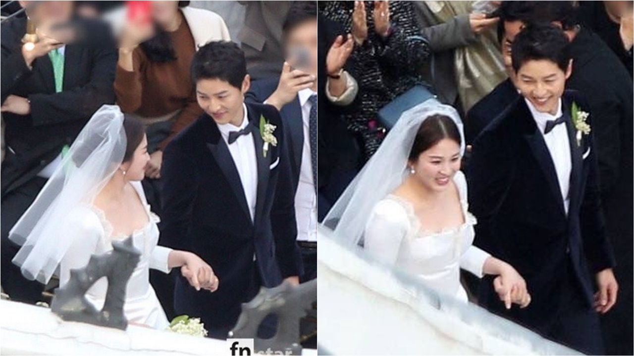 แต่งแล้วจ้า! คู่รักดาราเกาหลี “ซงจุงกิ-ซงเฮคโย” วิวาห์หวานชื่นมื่น