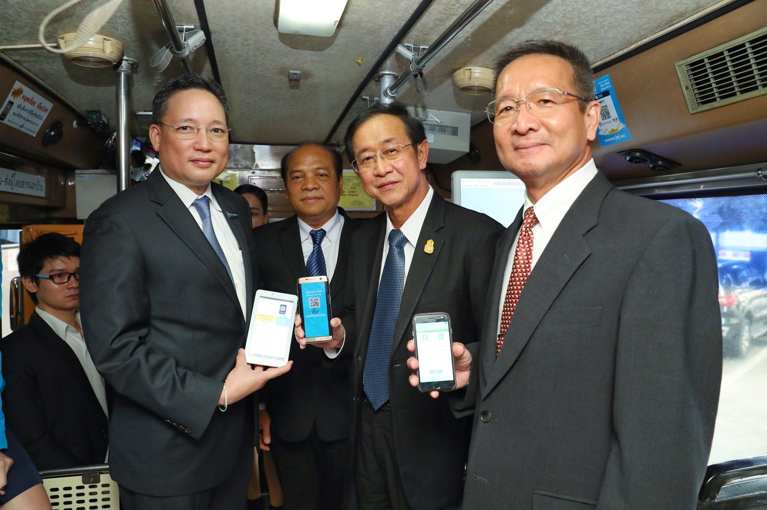 เปิดแล้ว! รับชำระค่ารถเมล์ผ่าน QR Code ขสมก. นำร่องสาย Airport Bus 2 เส้นทาง