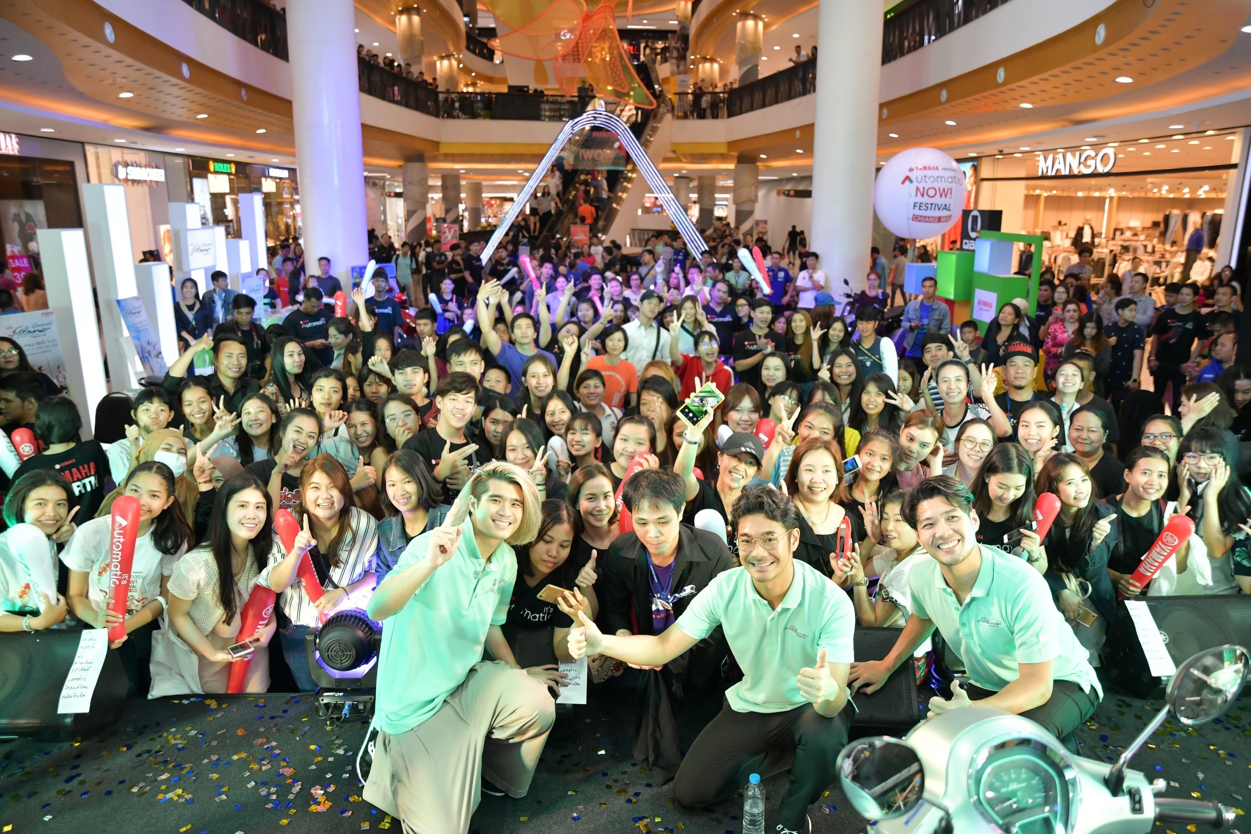 ยามาฮ่า “Automatic is NOW! Festival” บุกเชียงใหม่