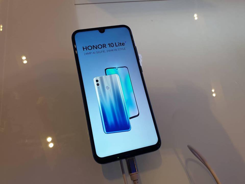 ออเนอร์ เปิดตัว HONOR 10 Lite ชูจุดแข็งเซลฟี่สวยด้วยเอไอ ในราคา 6,490 บาท