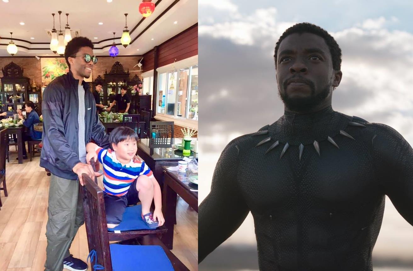 ฮือฮา! พระเอก Black Panther เยือนเมืองไทย ถ่ายรูปกับแฟนๆ อย่างเป็นกันเอง