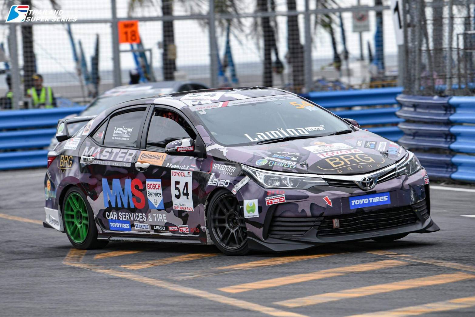 ทีมแข่ง “Carzanova Tunap by MMS Service” ฮอต ดันคะแนนสะสมติดท็อป 4 Toyota Gazoo Racing