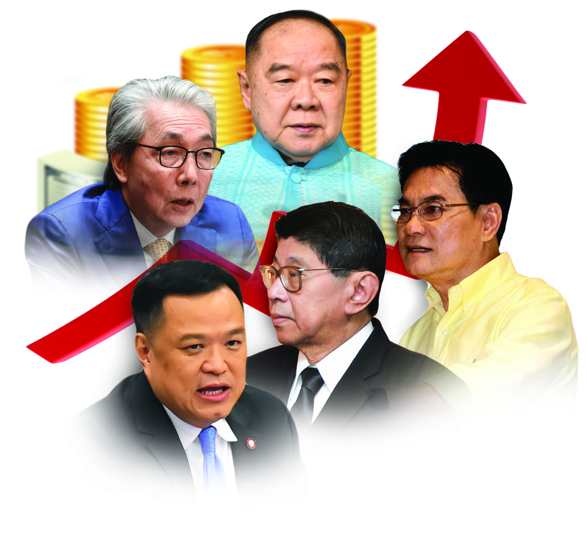 เงินการเมืองในทำเนียบ 900 ล้าน 5 รองนายกฯ แก้ปัญหาภารกิจพิเศษ