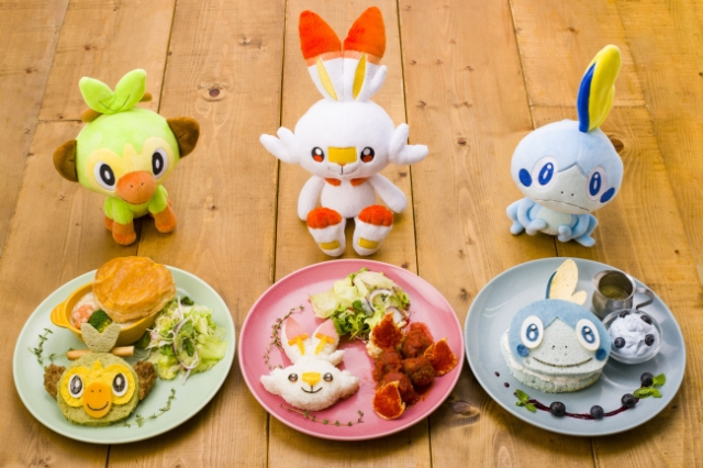 Pokémon Cafe เปิดตัวเมนูอาหาร รับวิดีโอเกมชุดใหม่ Pokémon Sword and Shield