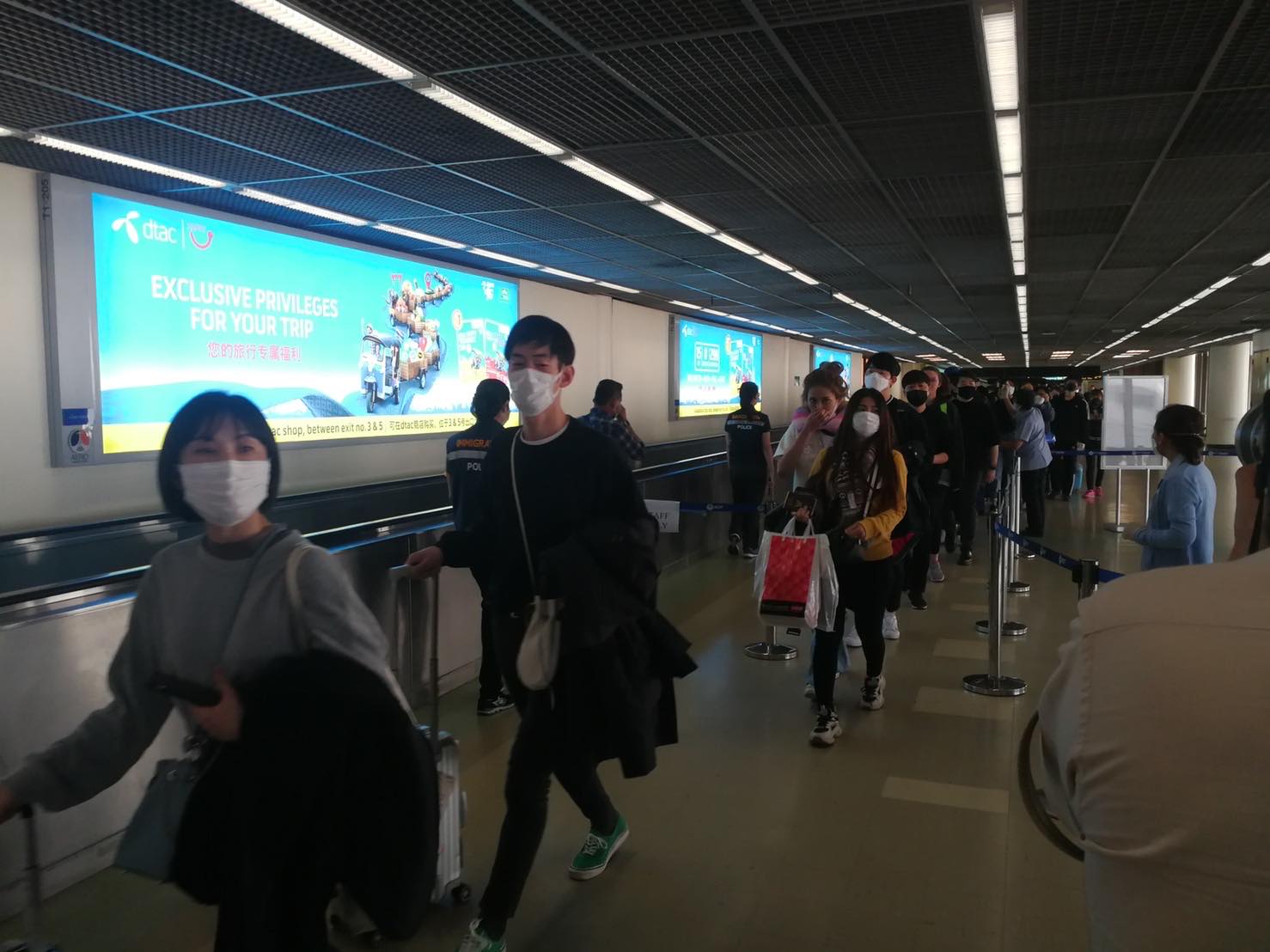 โคโรน่าฟาดหาง “สนามบินดอนเมือง” นักท่องเที่ยวจีนหายวับ เหลือวันละ 2 พันคน