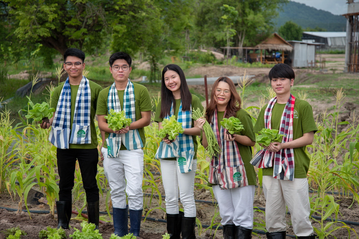 วิลล่า ฟอเรสต์ บ้านภายใต้แนวคิด โคก-หนอง-นา น้อมนำศาสตร์รัชกาลที่ 9