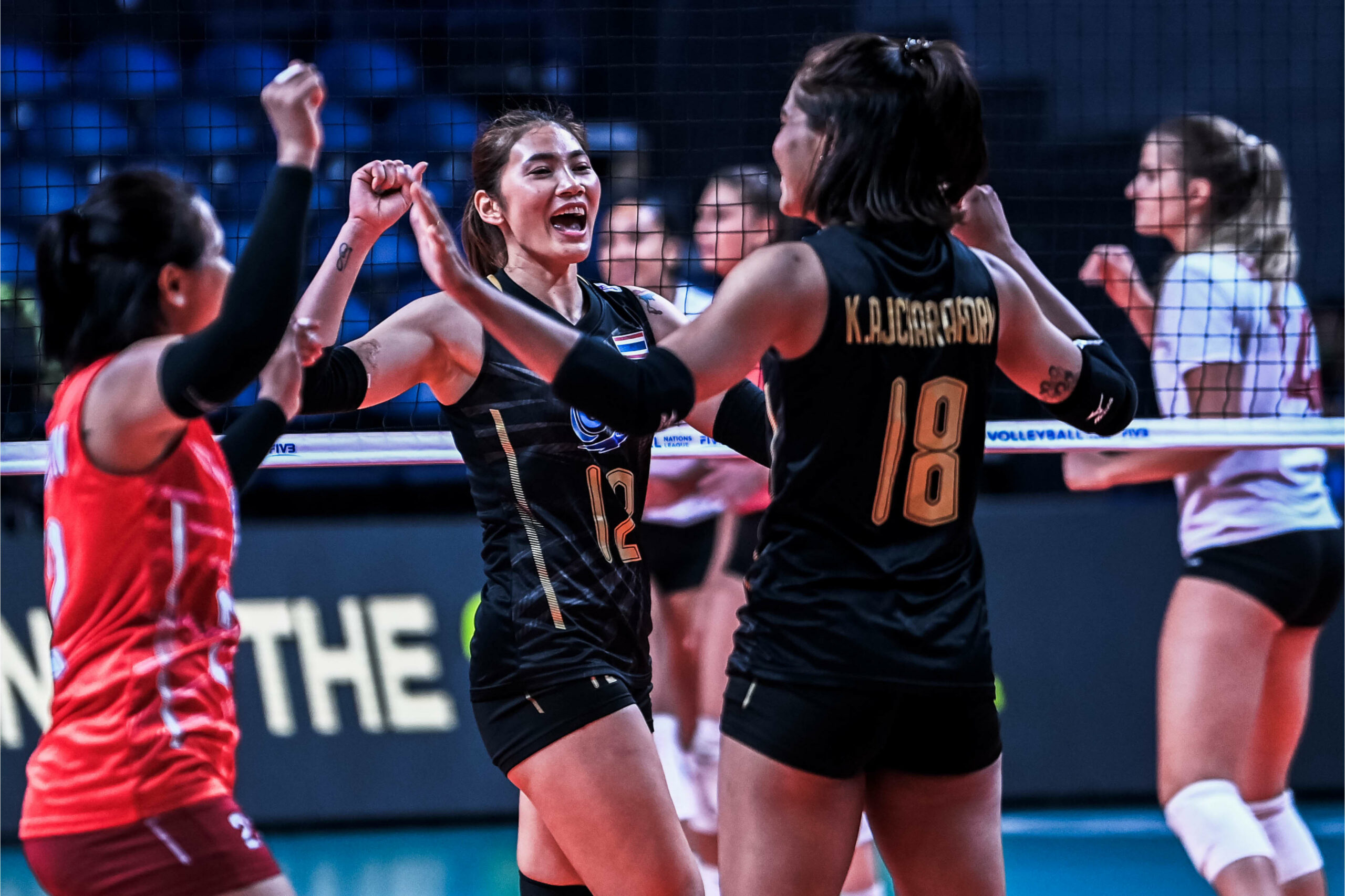 ผลวอลเลย์บอล เนชั่นส์ ลีก 2022 ทีมสาวไทย ชนะ แคนาดา 3-0 เซต