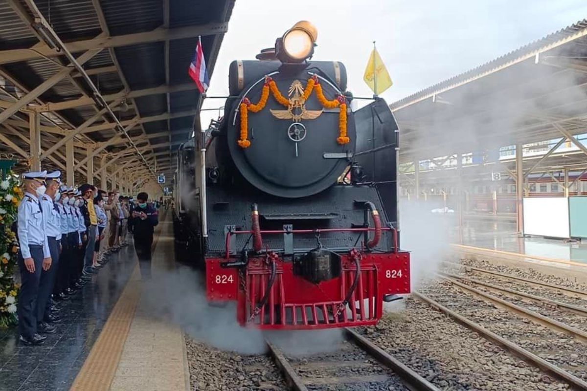 การรถไฟฯ เปิดเดินขบวนรถจักรไอน้ำ เส้นทางกรุงเทพฯ-อยุธยา