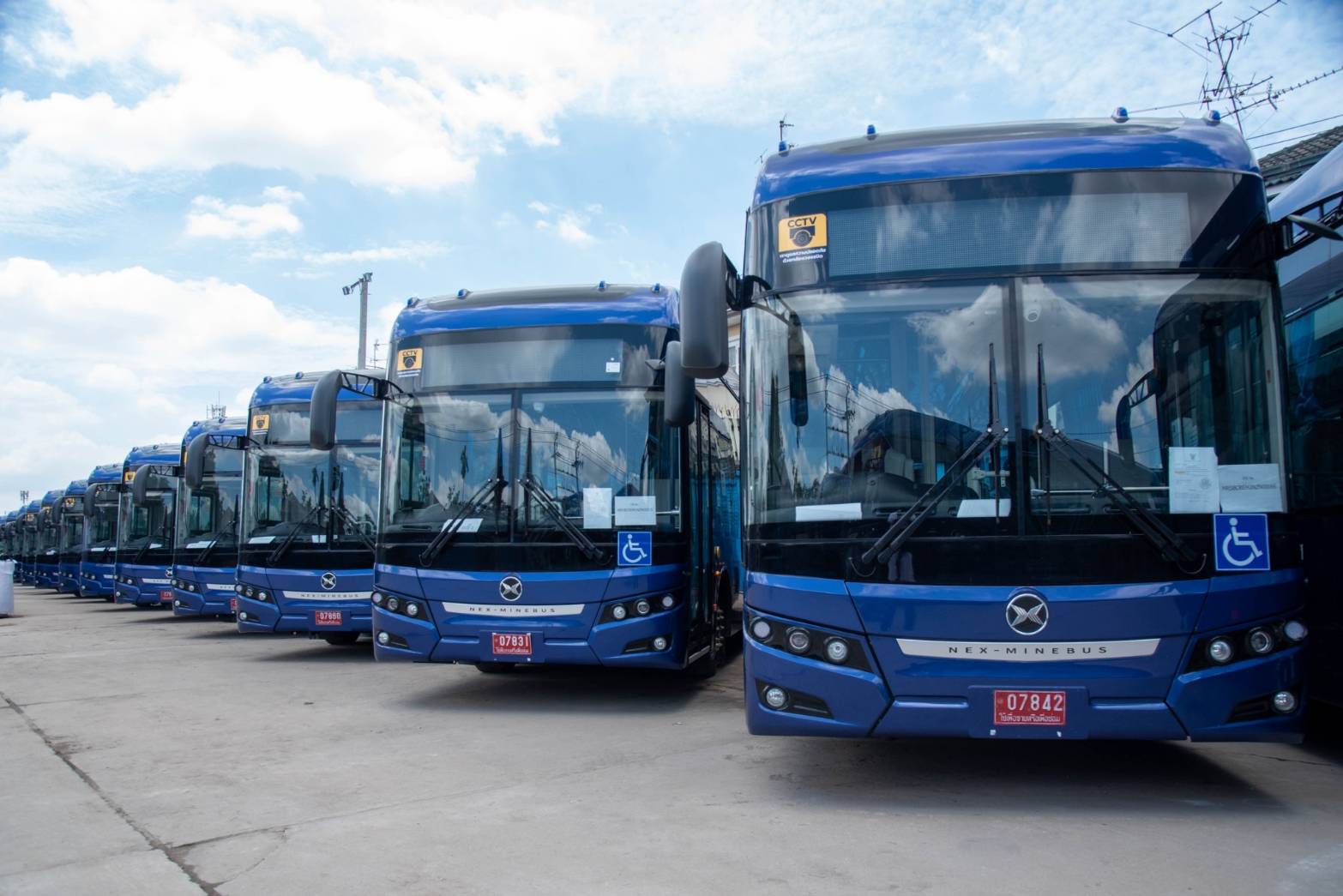 รถเมล์สาย 8 ใช้พลังงานไฟฟ้า เริ่มบริการ 22 ส.ค.นี้