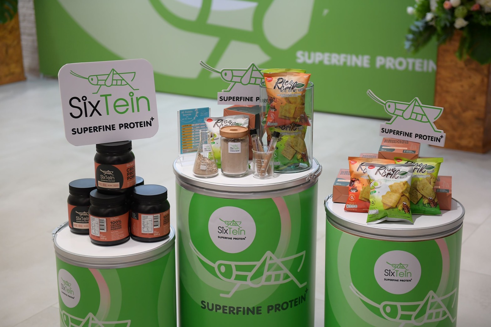 ไทยเอนโทฟู้ด ส่งผงโปรตีนจิ้งหรีดลุยตลาดแบรนด์ Sixtein ก.ย.นี้