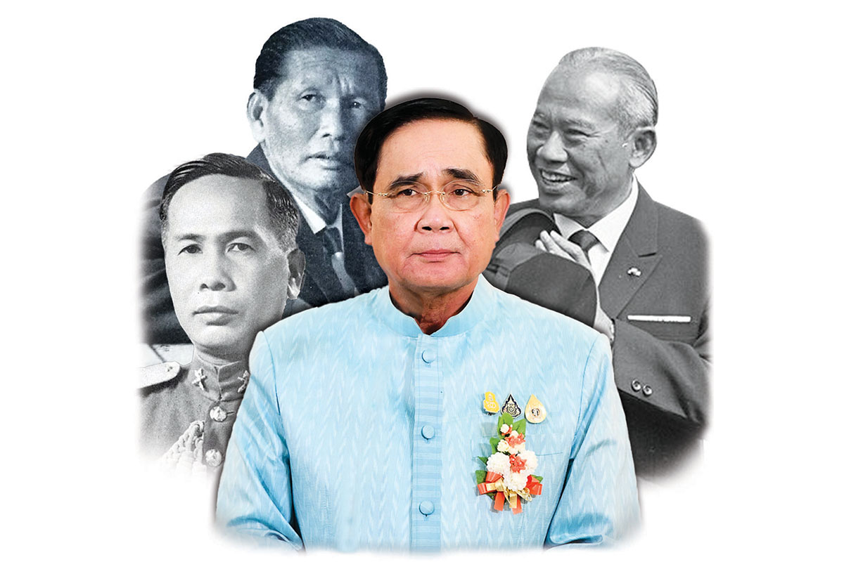พล.อ.ประยุทธ์ นายกฯทหาร 8 ปี อยู่ยาวทาบรัศมี จอมพล ป.- ถนอม