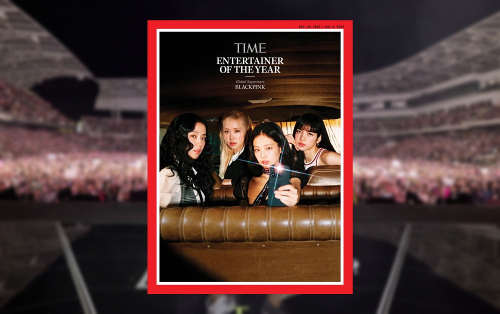 BLACKPINK เกิร์ลกรุ๊ปวงแรก TIME ยกเป็น Entertainer แห่งปี 2565