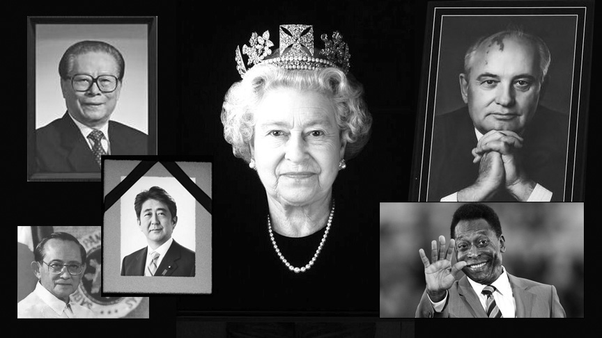 สรุปข่าวต่างประเทศ 2022 ผู้ยิ่งใหญ่ คนดัง ใครบ้างที่จากไปในปีนี้