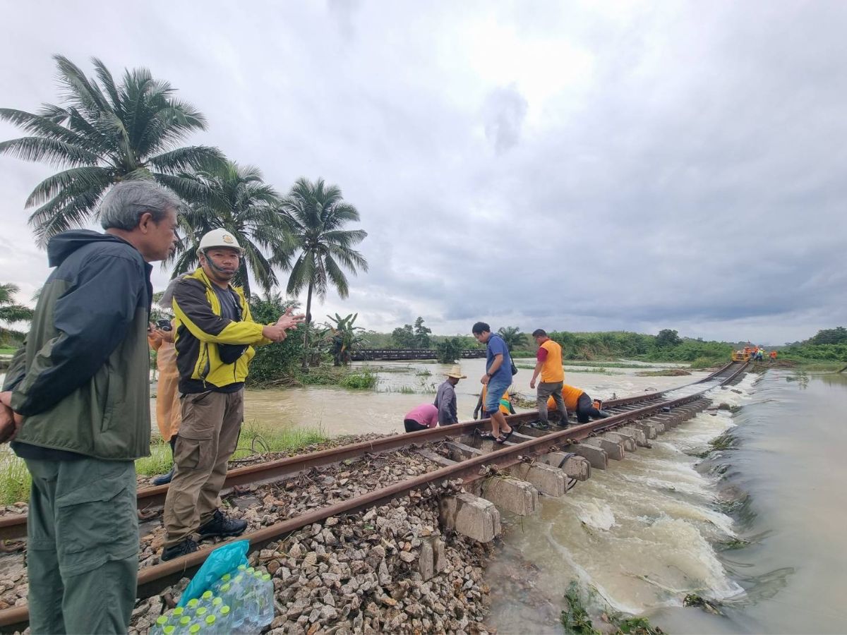 ร.ฟ.ท.แจ้งเปลี่ยนเส้นทาง พร้อมงดเดินรถไฟสายใต้ 21-24 ธ.ค.นี้
