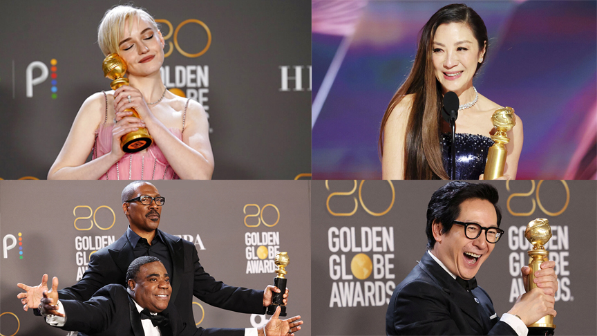 Golden Globes ครั้งที่ 80 ช็อตเด็ด ฮอลลีวูดเปิดฉาก เทศกาลแจกรางวัล