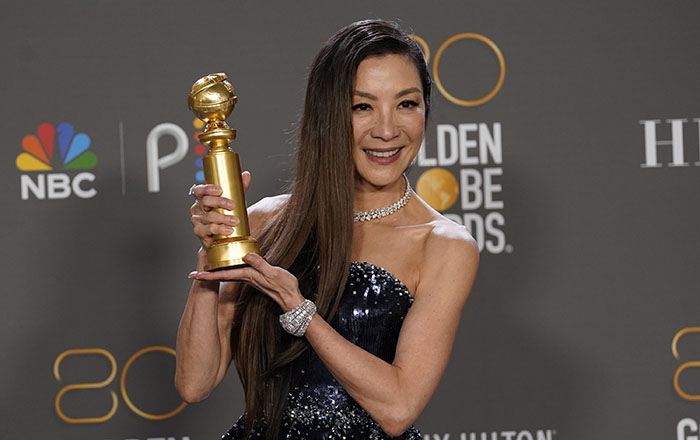 มิเชล โหย่ว “ดูใบหน้าฉันสิ” จากลูกโลกทองคำ-ลุ้นรางวัลออสการ์
