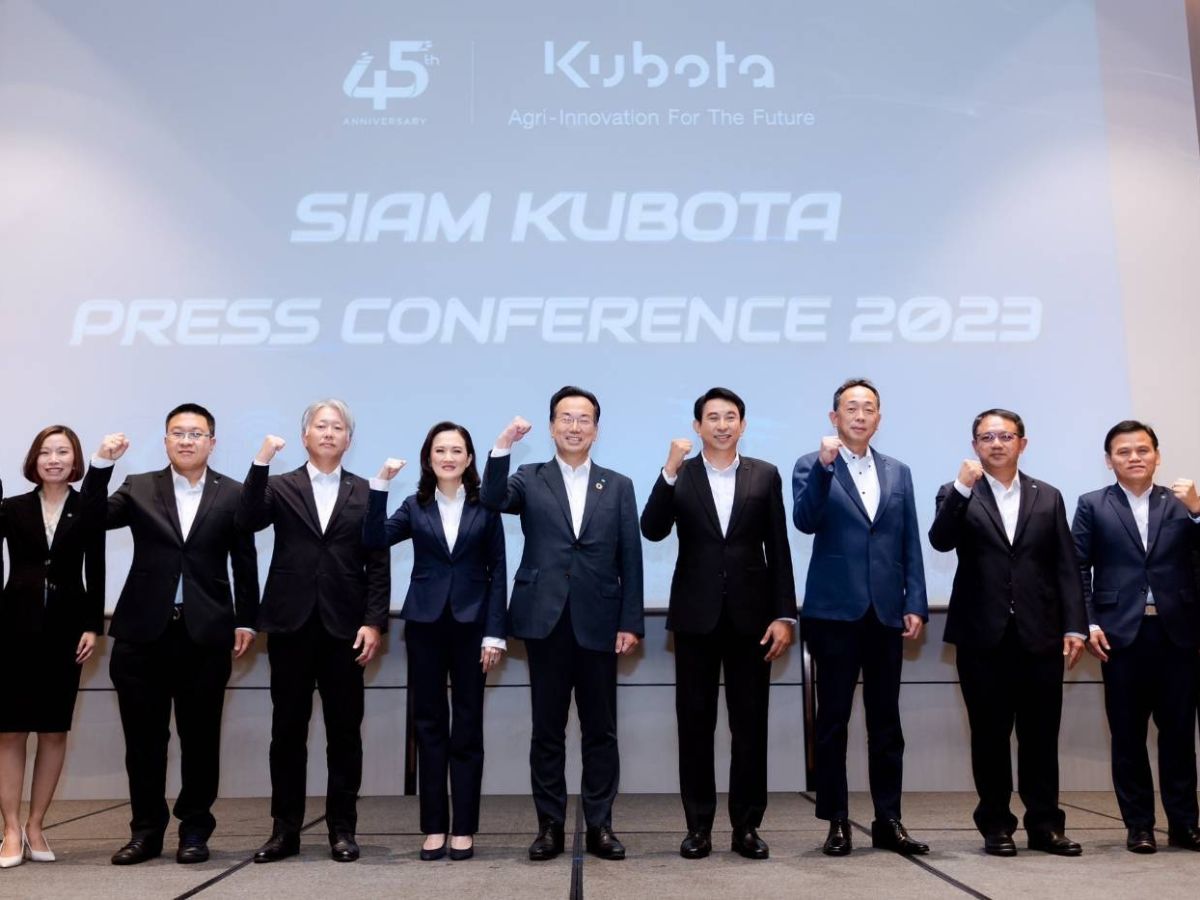 สยามคูโบต้า ก้าวสู่ปีที่ 45 ตั้งเป้าปี 66 ยอดขาย 67,000 ล้านบาท โต 7%