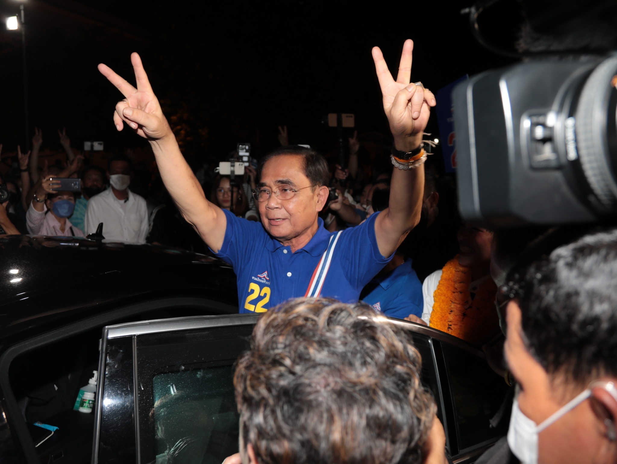 ประยุทธ์ ปราศรัยค้างคืนครั้งแรก สถาปนาภาคใต้เป็นฐานเสียงรวมไทยสร้างชาติ