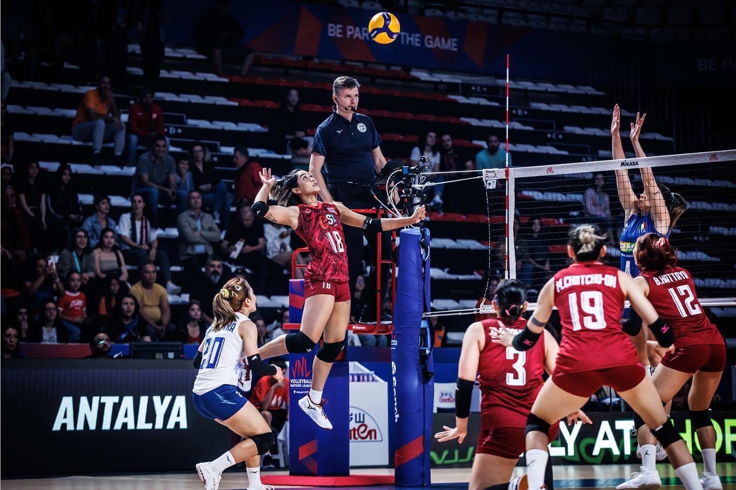 โปรแกรมวอลเลย์บอลหญิงเนชั่นส์ลีก 2023 ทีมชาติไทยและทุกคู่ เช็กที่นี่
