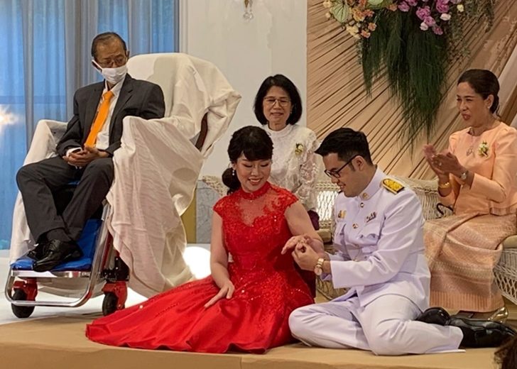 ภาพสุดท้าย “ผู้ว่าฯหมูป่า” ร่วมงานแต่งงานลูกสาว ก่อนสิ้นใจอีก 6 วันต่อมา