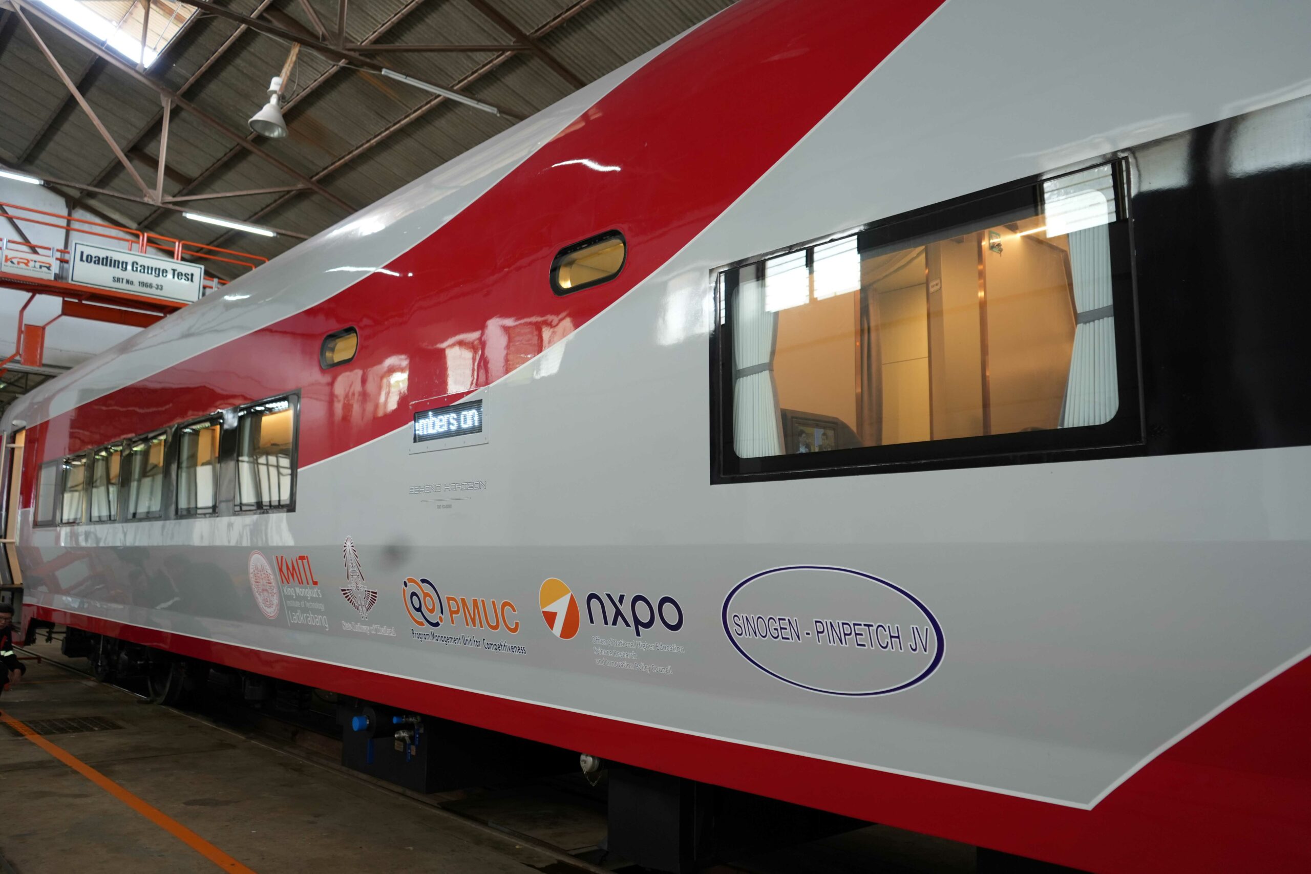 ยลโฉม “รถไฟไทยทำ” หรูหราทันสมัย ใช้ชิ้นส่วนในประเทศกว่า 40%