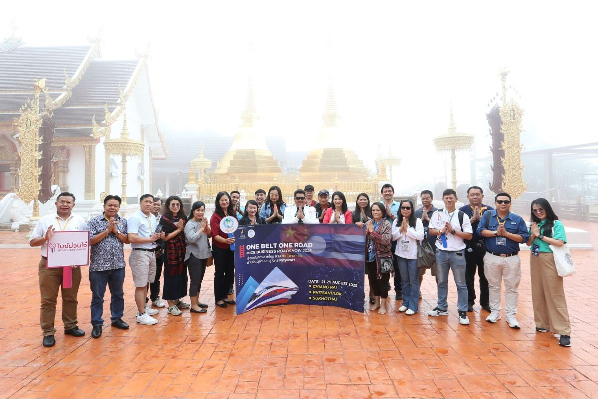 ทีเส็บ-สทน.โรดโชว์ไมซ์ One Belt One Road ต่อยอดเส้นทาง R3A และรถไฟจีน-ลาว-ไทย 