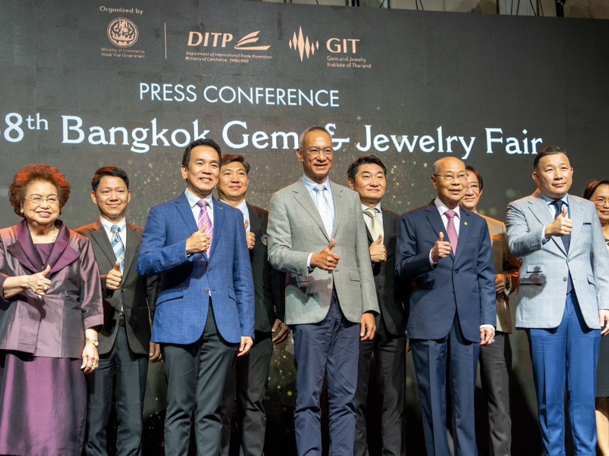 พาณิชย์จับมือจีไอที ประกาศจัดงาน “บางกอกเจมส์” ครั้งที่ 68