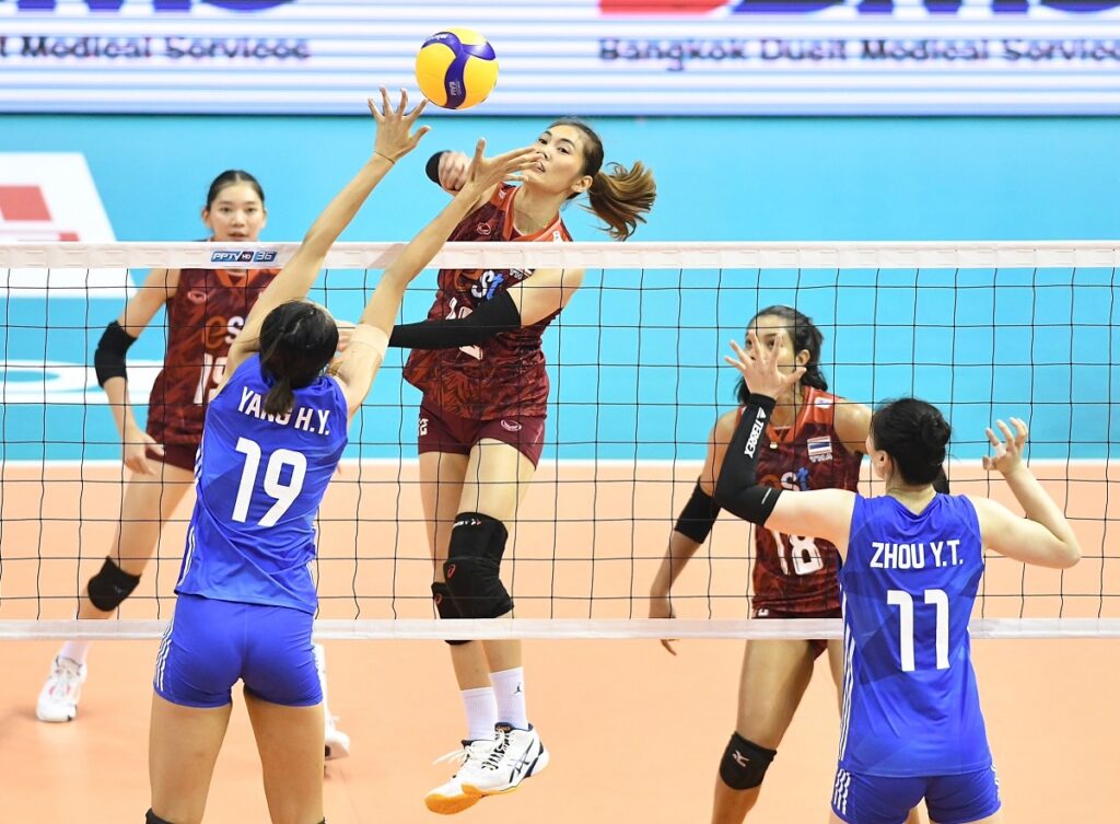 วอลเลย์บอลหญิง ไทย-จีน ชิงแชม์เอเชีย 2023
