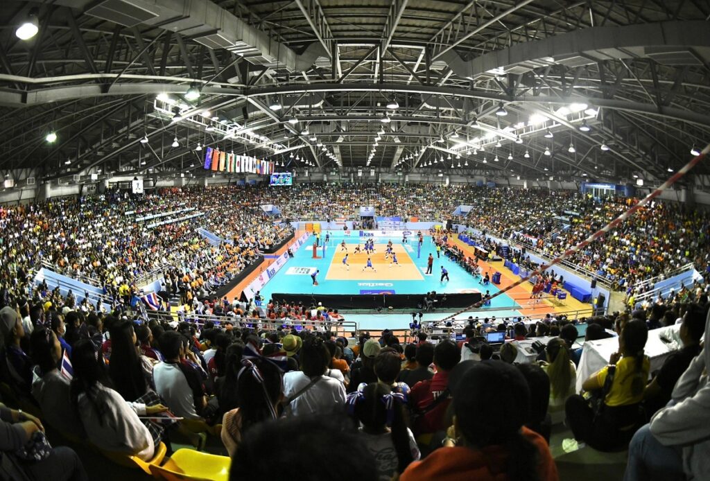 กองเชียร์วอลเลย์บอลหญิง ไทย-จีน ชิงแชม์เอเชีย 2023