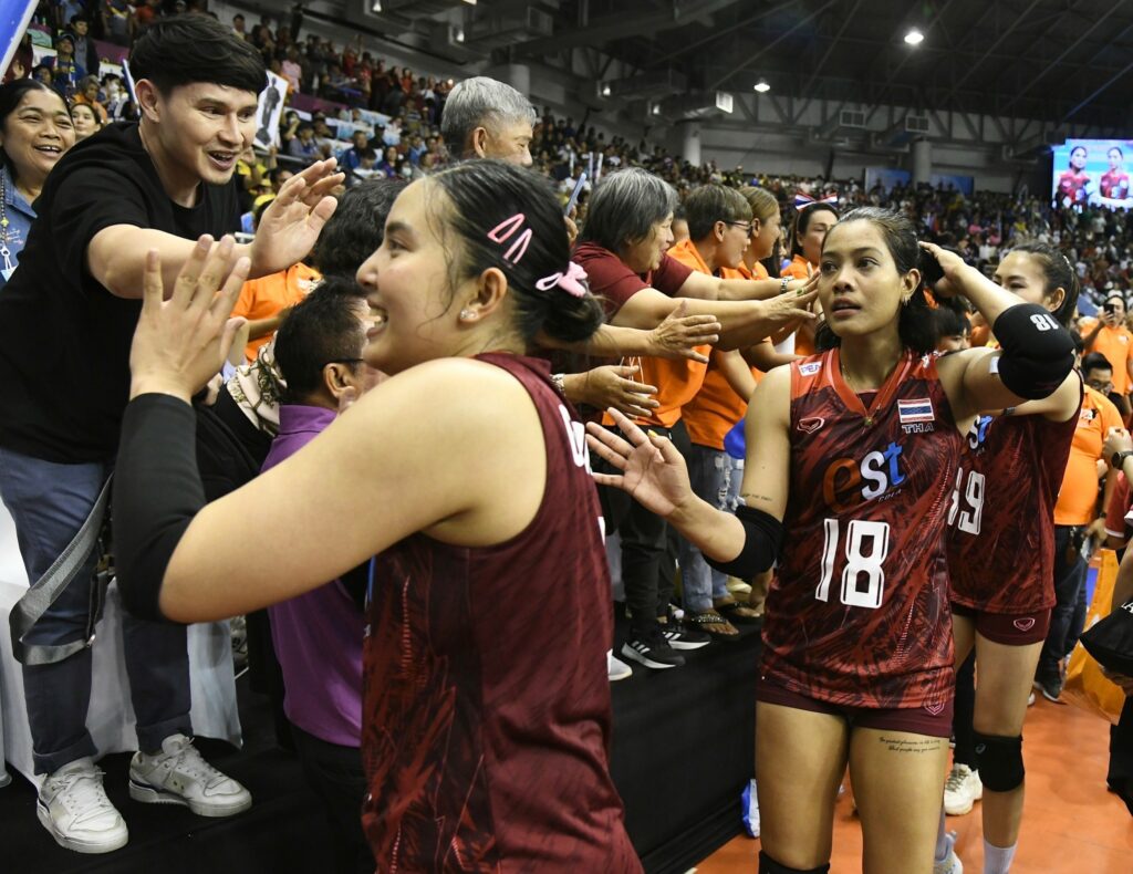 วอลเลย์บอลหญิง ไทย-จีน ชิงแชม์เอเชีย 2023