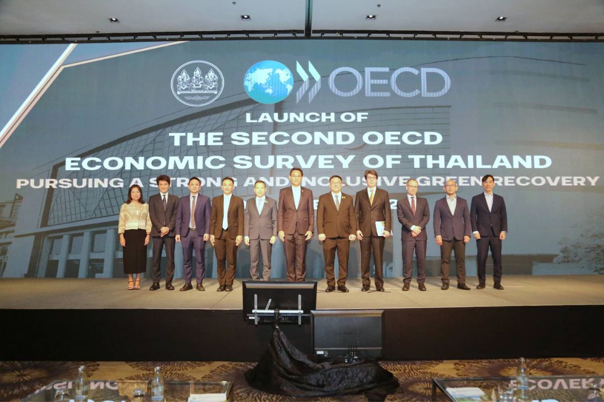 สภาพัฒน์ เผยไทยพร้อมเข้าร่วมสมาชิก OECD มองเศรษฐกิจไทยปี’67 โต 3.6%