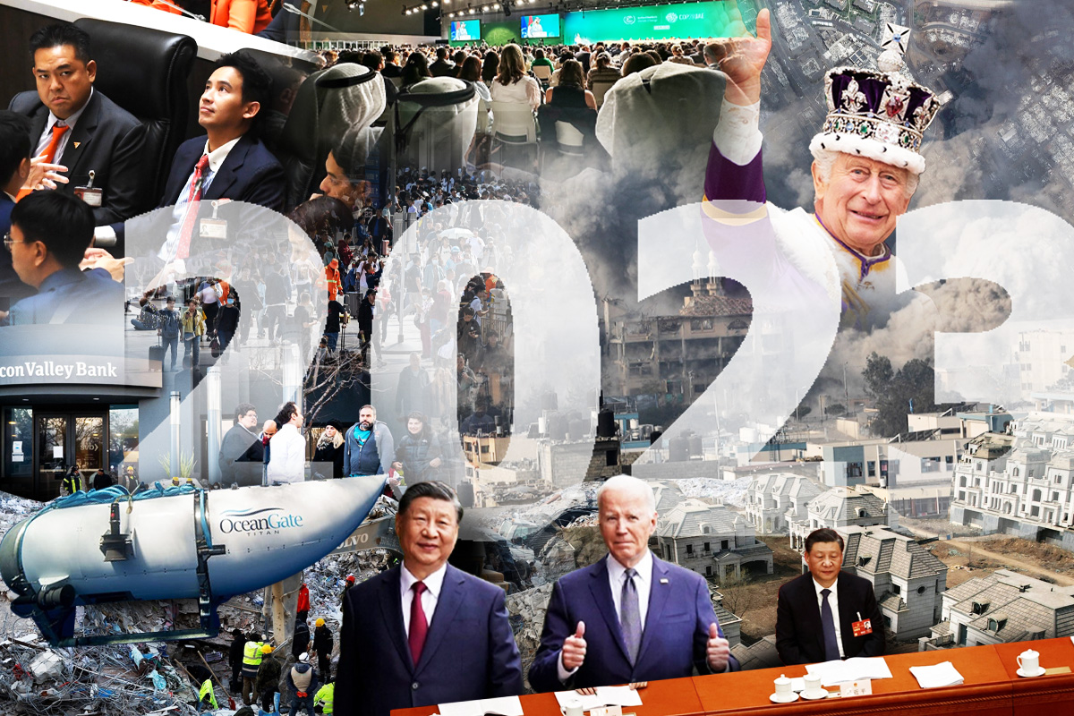 สรุป 15 ข่าวใหญ่-เหตุการณ์สำคัญระดับโลกในปี 2023 อีกหนึ่งปีที่แสนสาหัส