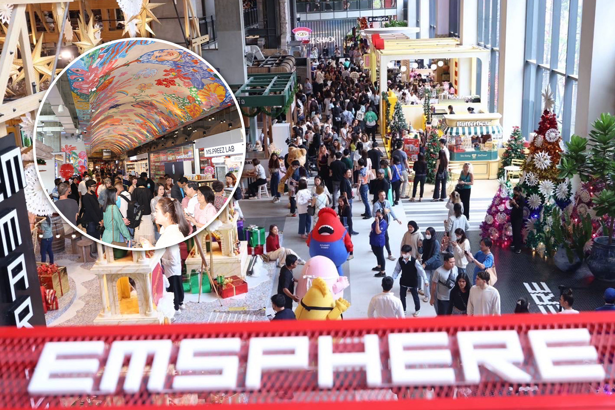 เอ็มสเฟียร์ เปิดแล้ว 10 จุดเช็กอิน ร้านอาหาร-คาเฟ่ชื่อดังเพียบ