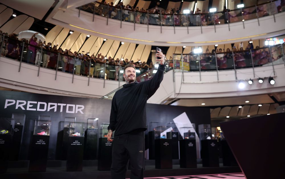 เปิดภาพ เดวิด เบ็กแฮม มาไทย ร่วมงาน THE LEGEND OF PREDATOR สตั๊ดรุ่นตำนาน