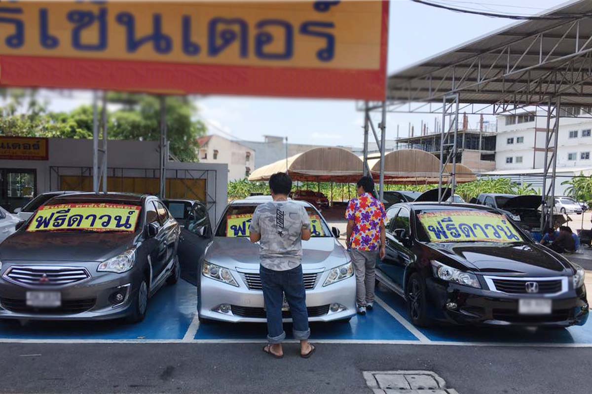 เต็นท์รถมือสองพัทลุงวูบ รถEVเบียด-ไฟแนนซ์เข้ม