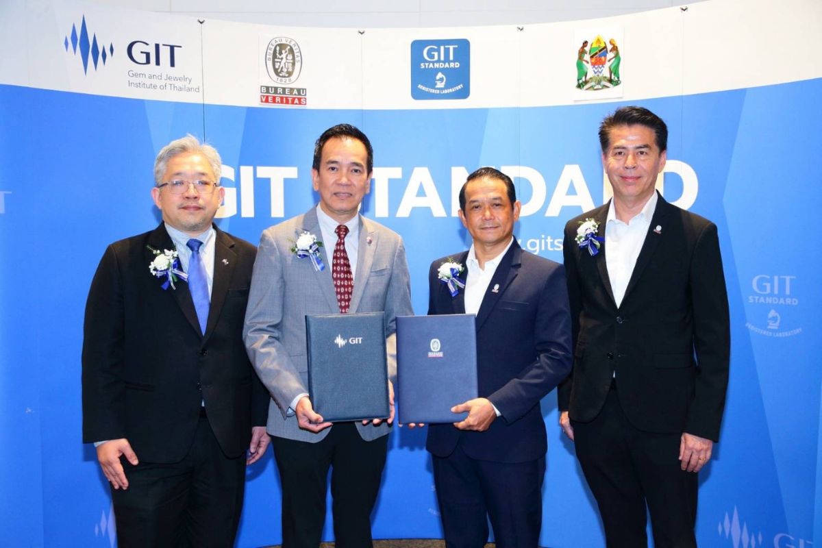 จีไอที MOU กับ 2 หน่วยงาน ยกระดับอุตสาหกรรมเครื่องประดับไทย