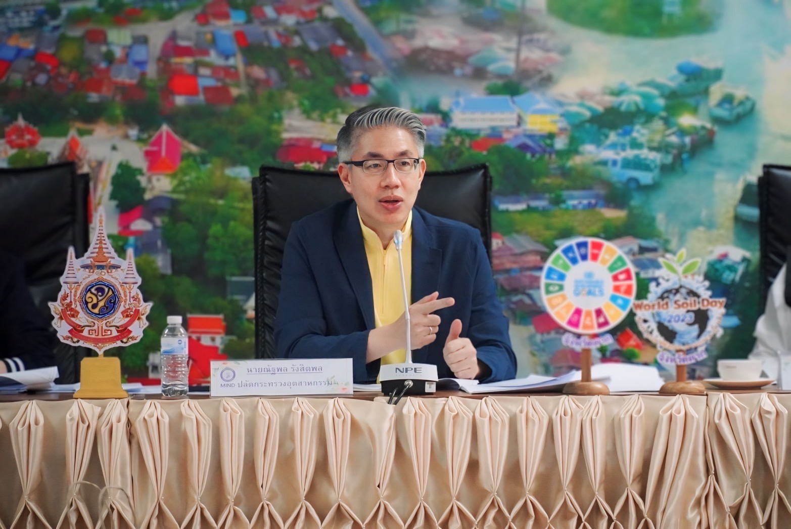 ปลัดอุตสาหกรรมลงพื้นที่ จ.ตาก เร่งแก้ไขปัญหาขนส่งแคดเมียมตามแผน 7 พ.ค. 67