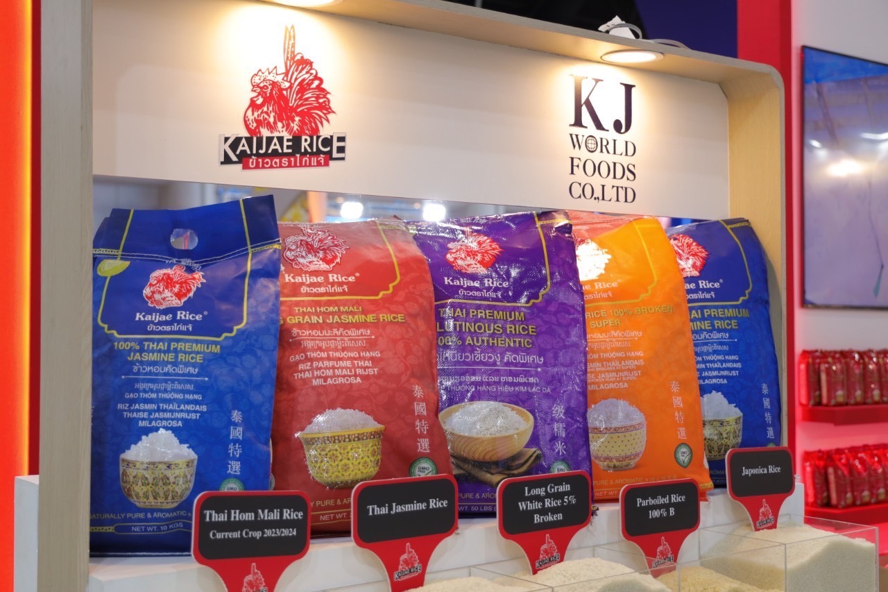 ข้าวตราไก่แจ้ นำสินค้าร่วมงาน THAIFEX 2024 รุกตลาดปั๊มรายได้ 3,000 ล้าน