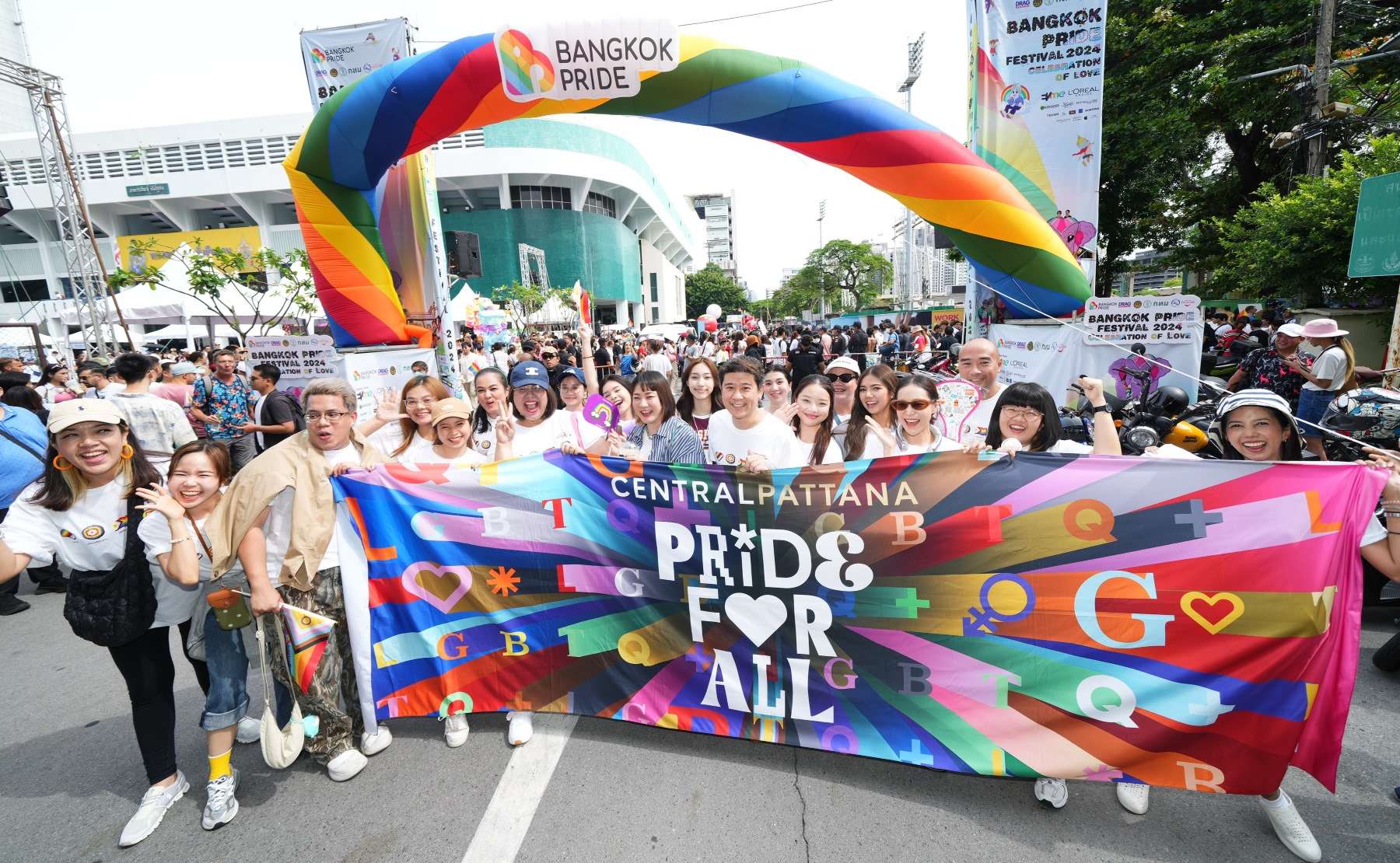 เซ็นทรัลเวิลด์ จุด Finale ฉลองความเท่าเทียมยิ่งใหญ่ Bangkok Pride 2024
