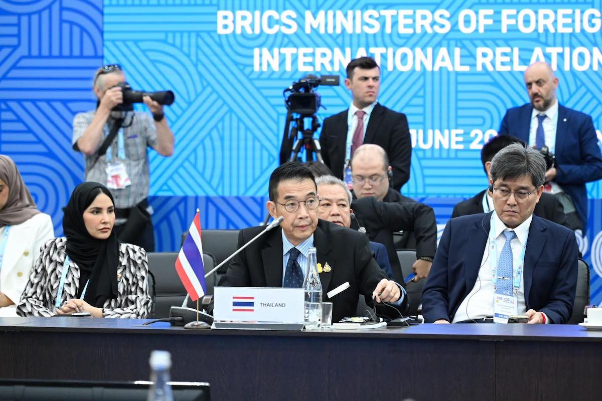 รมว.ต่างประเทศเข้าร่วม “การประชุมหารือระหว่าง BRICS กับประเทศกำลังพัฒนา” 
