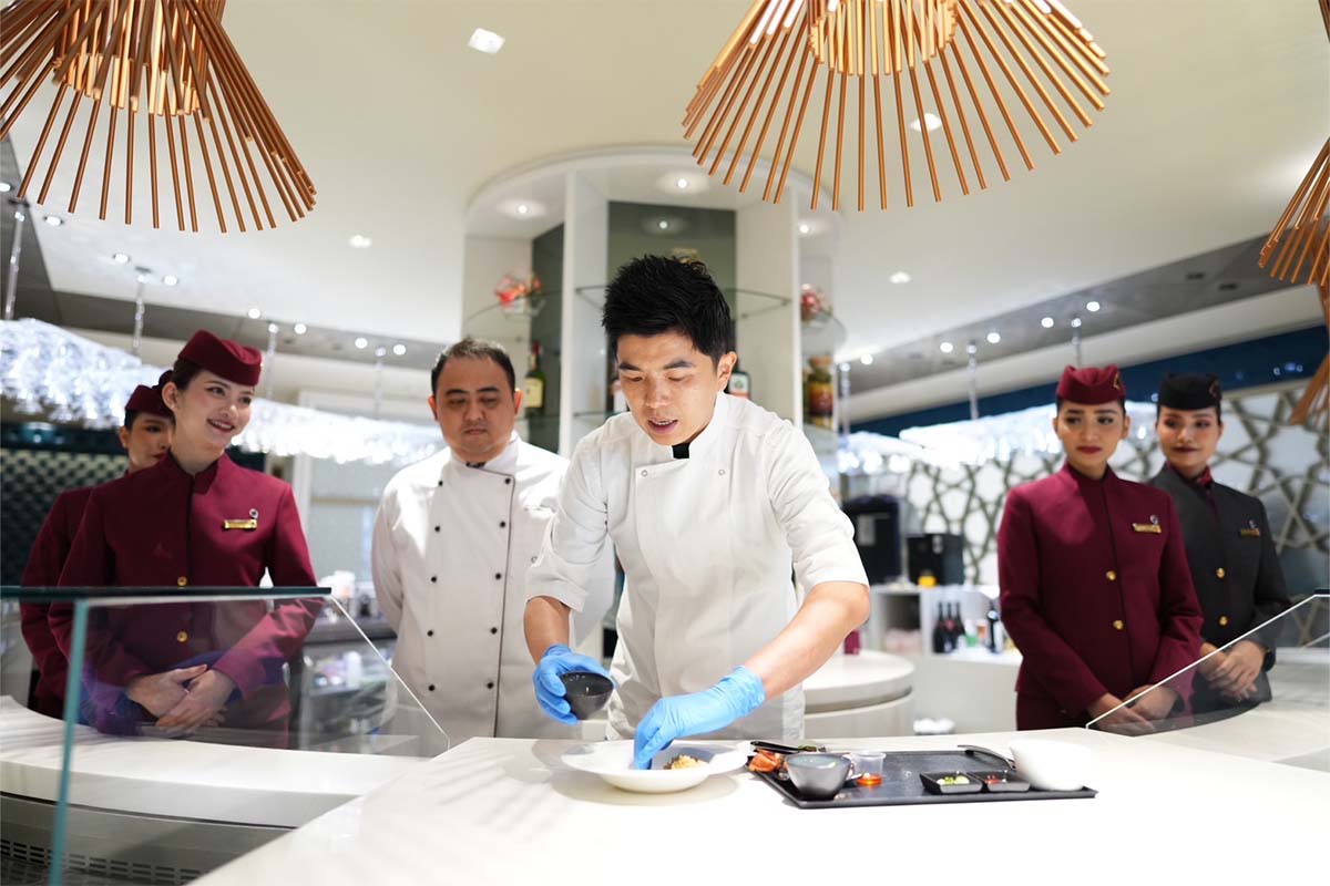 “กาตาร์ แอร์เวย์ส” เปิดเมนูใหม่ First-Business Class