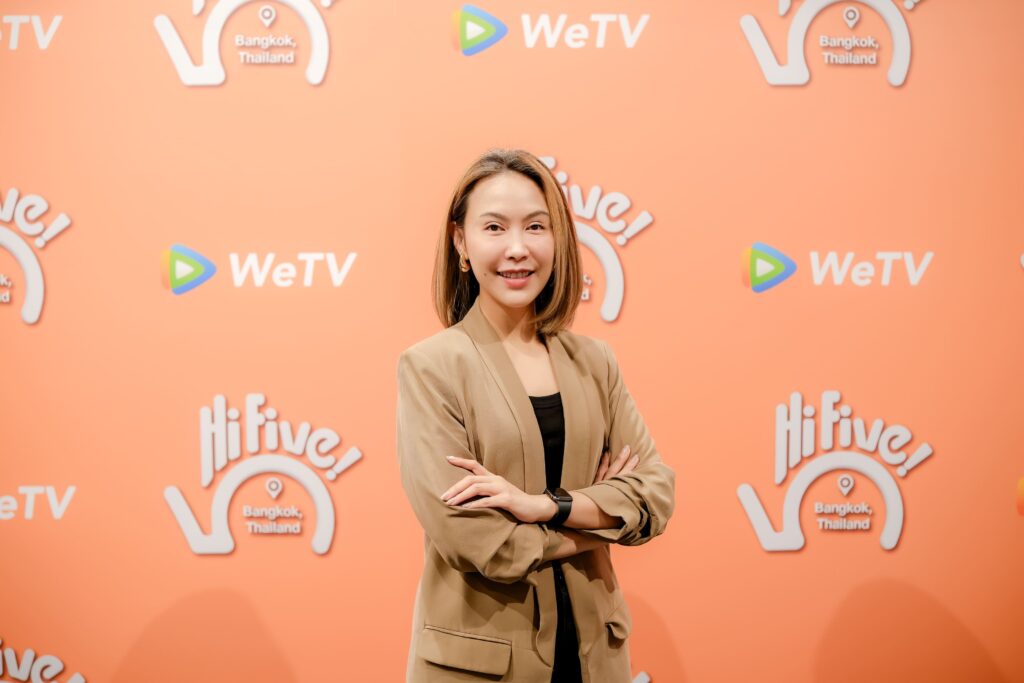 นางสาวกนกพร ปรัชญาเศรษฐ ผู้จัดการ WeTV ประจำประเทศไทย