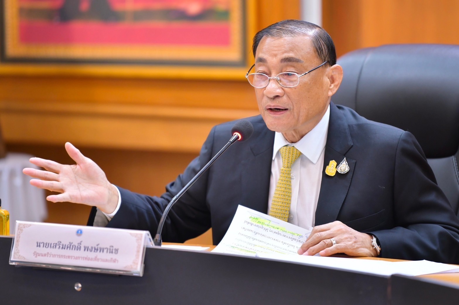 เสริมศักดิ์ สั่งลุยตรวจจับบริษัททัวร์นอมินี-ไกด์เถื่อน