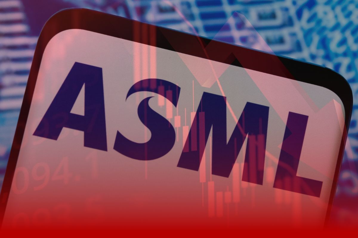 หุ้นชิปเสียมูลค่าตลาดรวม 420,000 ล้านเหรียญ ASML ดิ่ง จุดชนวนเทขาย
