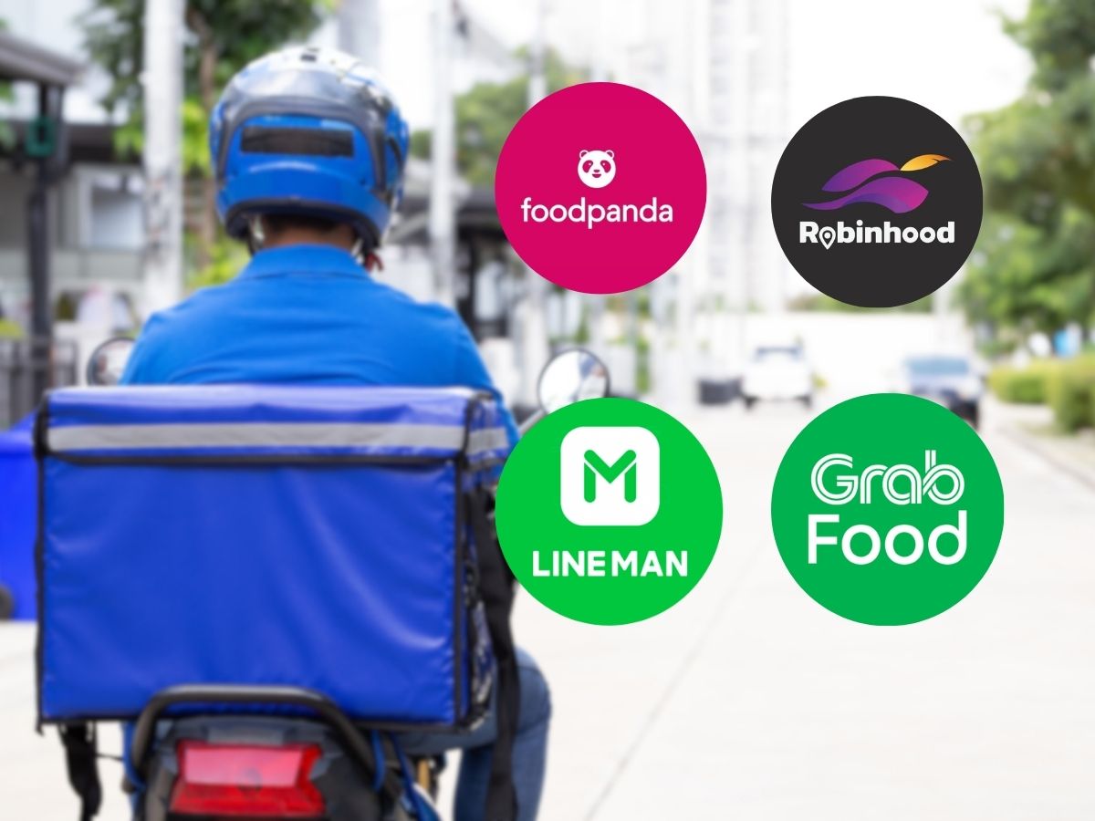 เปิดค่าส่ง 4 แพลตฟอร์ม Food Delivery เริ่มต้นที่เท่าไหร่ ?