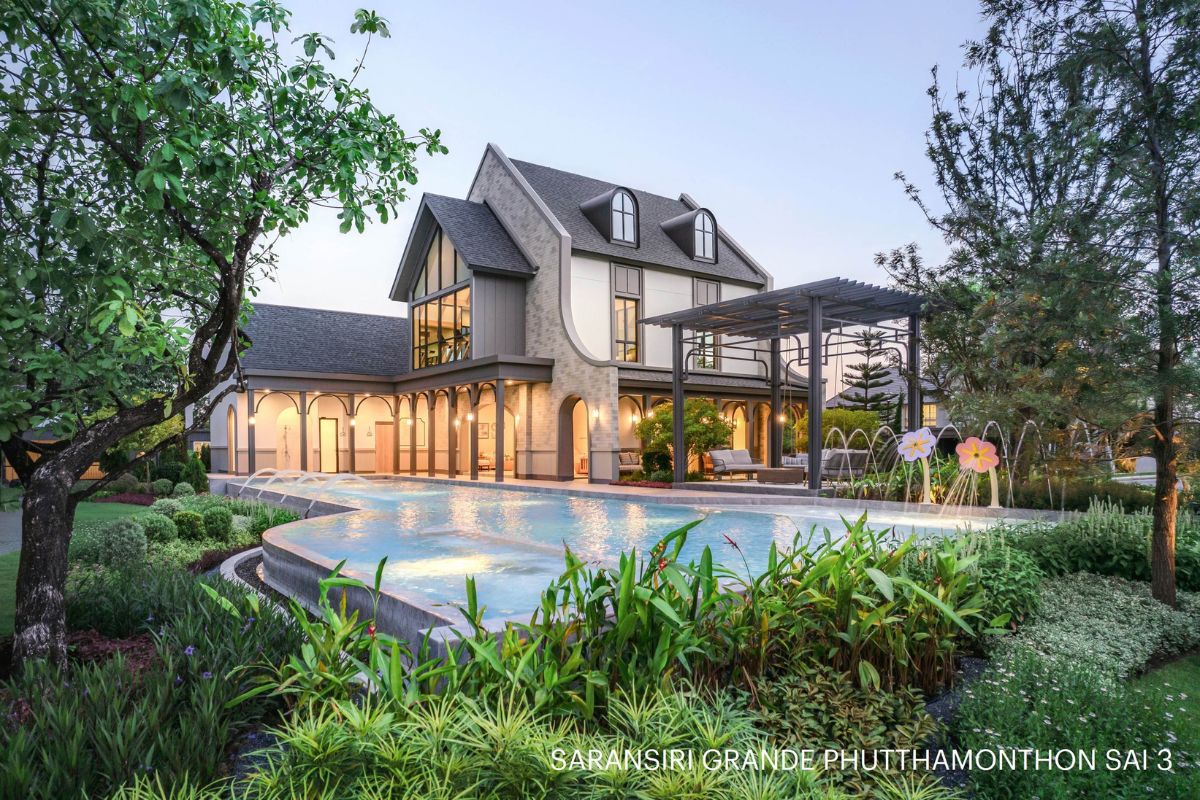 แสนสิริ ปรับโฉม ‘สราญสิริ แกรนเด พุทธมณฑล สาย 3’ บ้านเดี่ยว 100 วาระดับพรีเมี่ยม