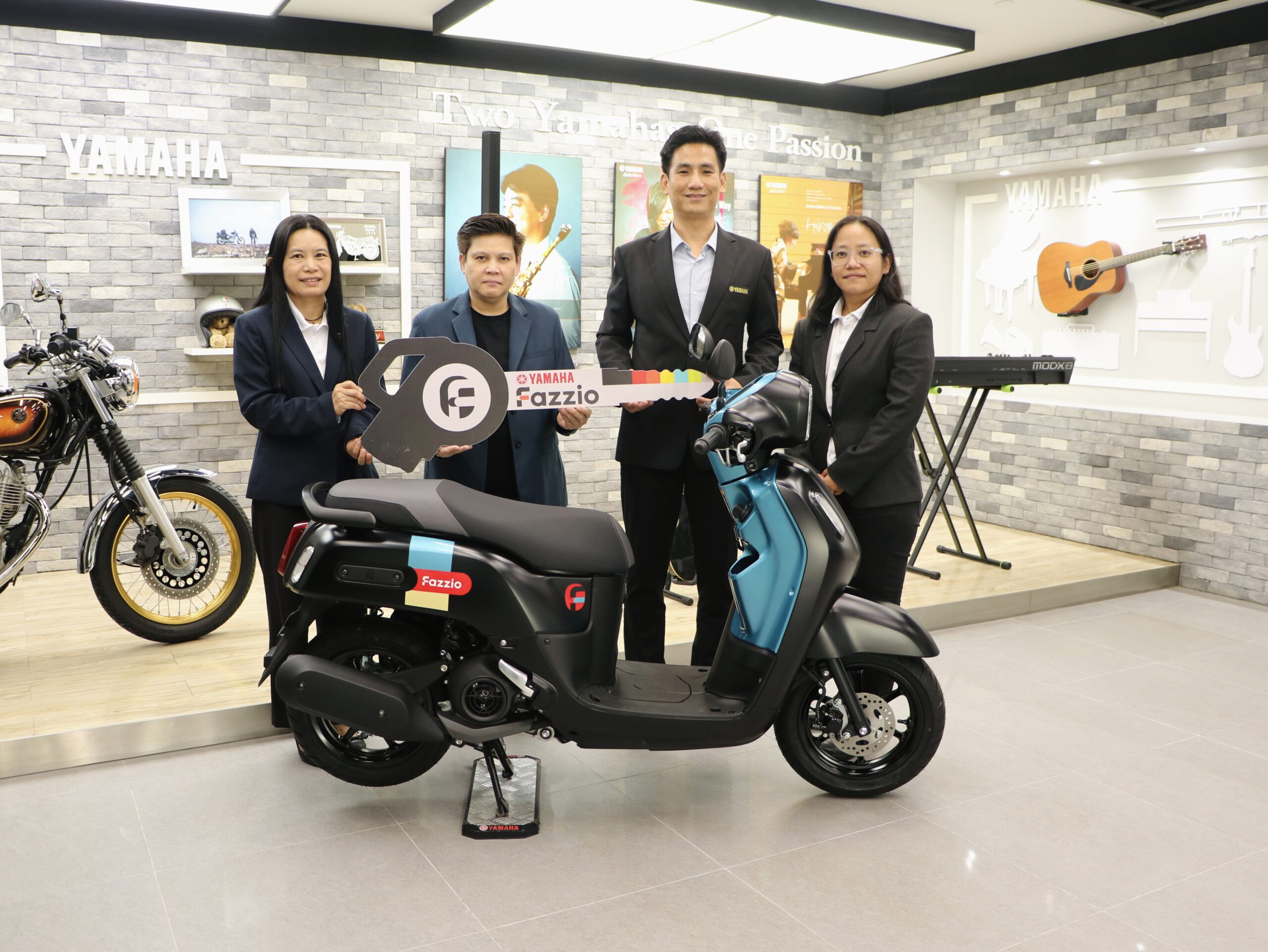 ไทยยามาฮ่า แจกรางวัลใหญ่ รถจักรยานยนต์ YAMAHA Fazzio